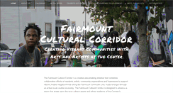 Desktop Screenshot of fairmountculturalcorridor.org